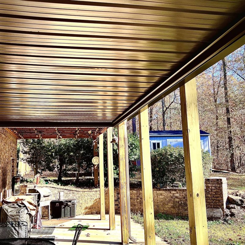 Under Deck Drainage System - Trex RainEscape - Installed in Birmingham by Invicta Exteriors